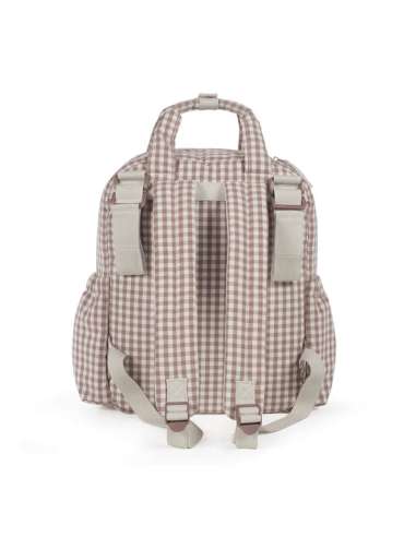 Mochila Cuadro Vichy Moka col....