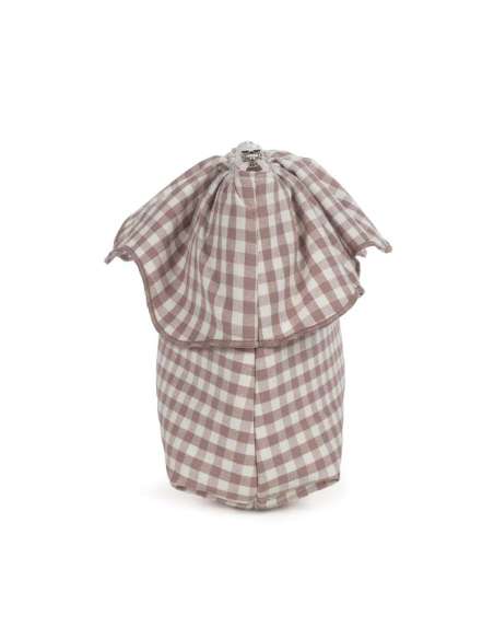 Neceser Cuadro Vichy Moka col. Praliné 1120800684 Walking Mum