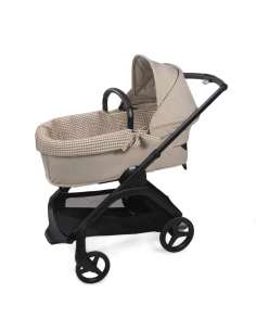 Interior Capazo Dual Cuadro Vichy Moka col. Praliné... 2