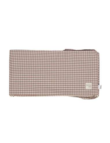 Protector Cuna 120x60cm Cuadro Vichy...
