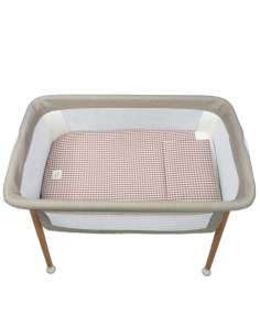 Set Vestidura minicuna edredón+ Bajera + Almohada Cuadro...