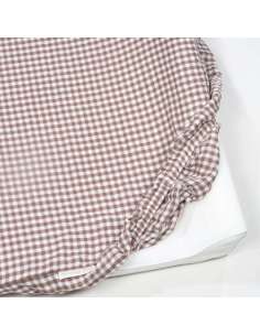 Cambiador Home Cuadro Vichy Moka col. Praliné 1120800738... 2