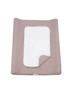 Cambiador Home Cuadro Vichy Moka col. Praliné 1120800738...