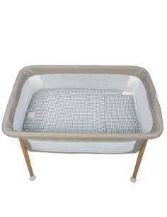 Set Vestidura minicuna edredón+ Bajera + Almohada Cuadro...