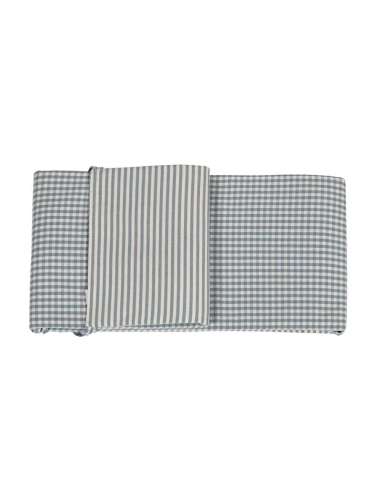 Protector Cuna 120x60cm Cuadro Vichy...