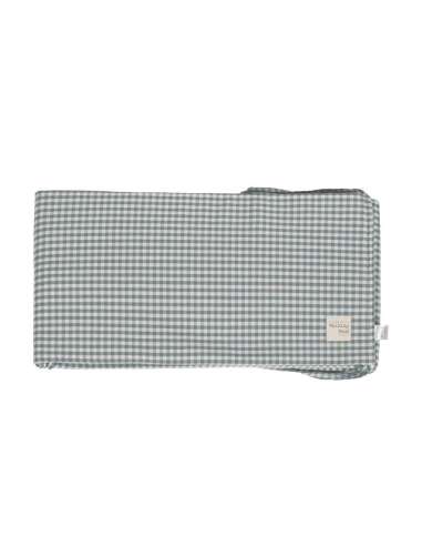 Protector Cuna 120x60cm Cuadro Vichy...