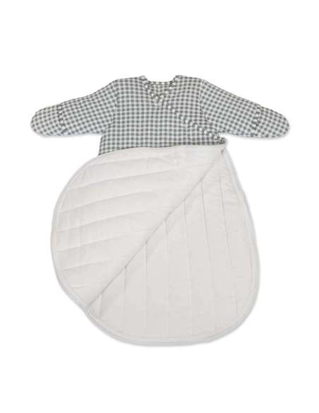 Saco Dormir TOG 2.5 Cuadro Vichy Matcha col. Praliné 1120800790 Walking Mum