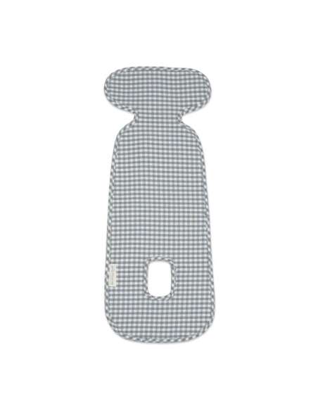 Colchoneta Silla de Auto Cuadro Vichy Matcha col. Praliné 1120800786 Walking Mum