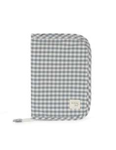 Portadocumentos Cuadro Vichy Matcha col. Praliné...