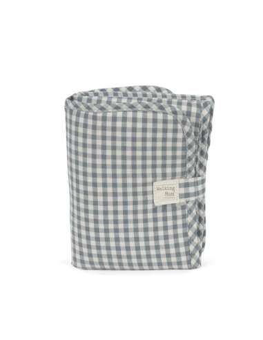 Cambiador Cuadro Vichy Matcha col....