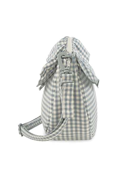 Bolso Crossbody Góndola Cuadro Vichy Matcha col. Praliné 1120800673 Walking Mum