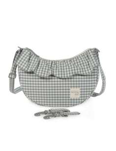 Bolso Crossbody Góndola Cuadro Vichy Matcha col. Praliné... 2