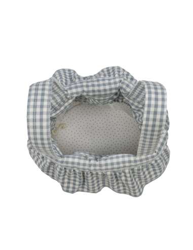 Bolso Bucket Cuadro Vichy Matcha col....