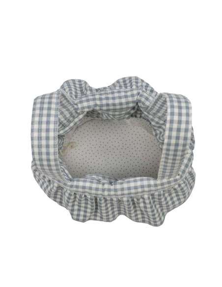 Bolso Bucket Cuadro Vichy Matcha col. Praliné 1120800805 Walking Mum