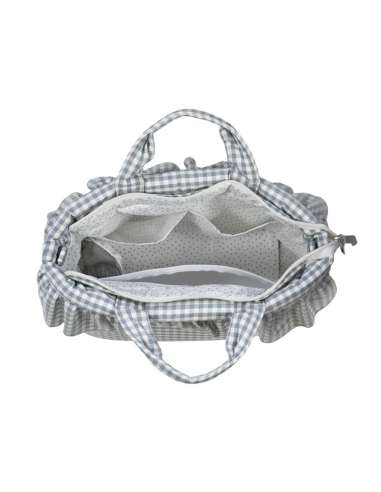 Bolso Organizador Cuadro Vichy Matcha...