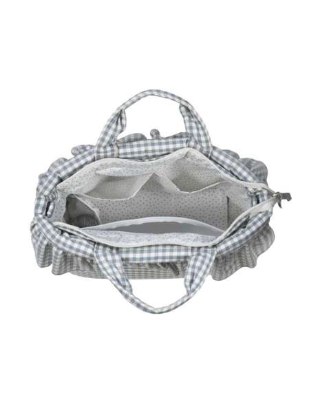 Bolso Organizador Cuadro Vichy Matcha col. Praliné 1120800665 Walking Mum