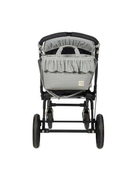 Bolso Organizador Cuadro Vichy Matcha col. Praliné 1120800665 Walking Mum
