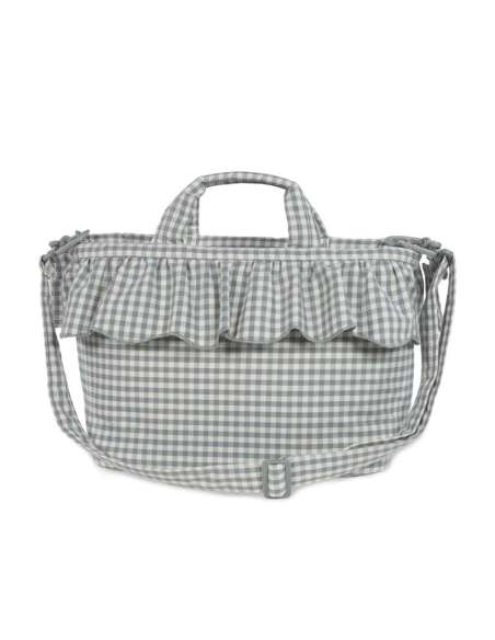 Bolso Organizador Cuadro Vichy Matcha col. Praliné 1120800665 Walking Mum