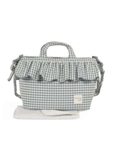 Bolso Organizador Cuadro Vichy Matcha...