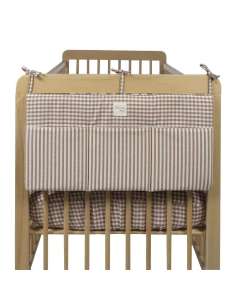 Organizador Cuna Rayas Moka col. Praliné 1120800800...