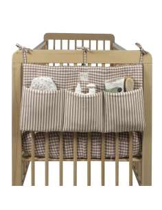 Organizador Cuna Rayas Moka col. Praliné 1120800800... 2