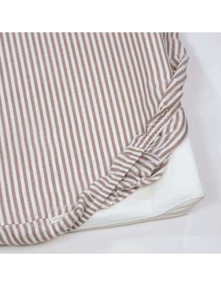 Cambiador Home Rayas Moka col. Praliné 1120800740 Walking Mum