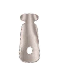 Colchoneta Silla de Auto Rayas Moka col. Praliné... 2