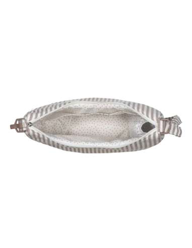 Bolso Crossbody Góndola Rayas Moka...