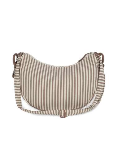Bolso Crossbody Góndola Rayas Moka...