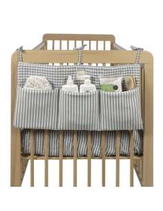 Organizador Cuna Rayas Matcha col. Praliné 1120800801... 2