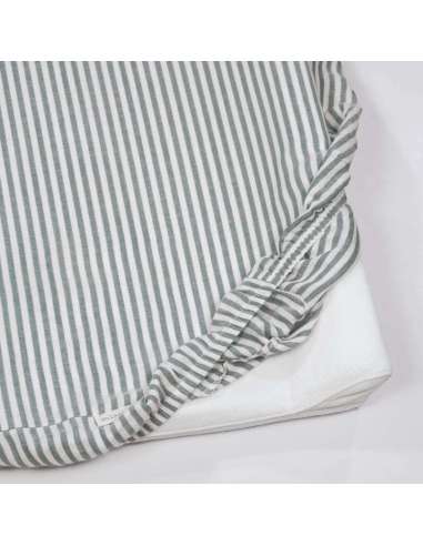 Cambiador Home Rayas Matcha col....