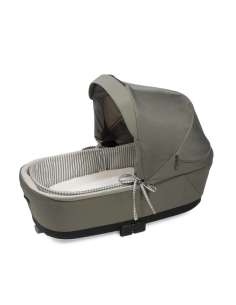 Interior Capazo Varillas Rayas Matcha col. Praliné...