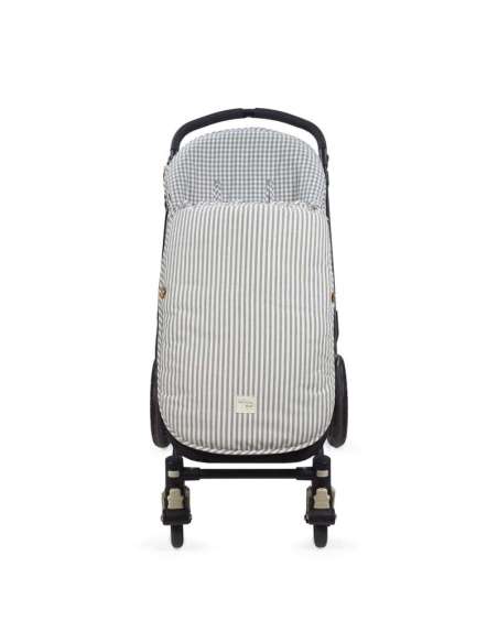 Saco Silla Entretiempo Rayas Matcha col. Praliné 1120800699 Walking Mum
