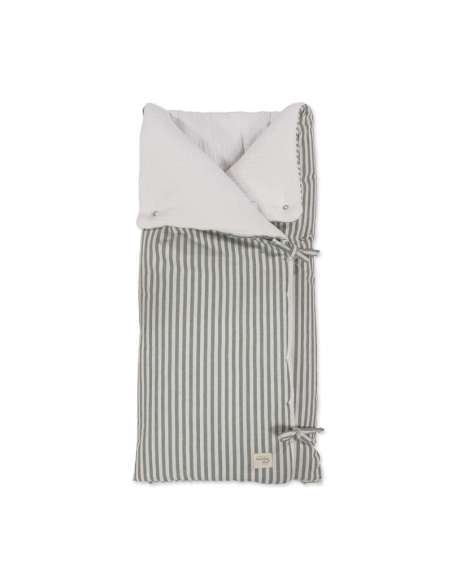 Saco Arrullo Rayas Matcha col. Praliné 1120800803 Walking Mum