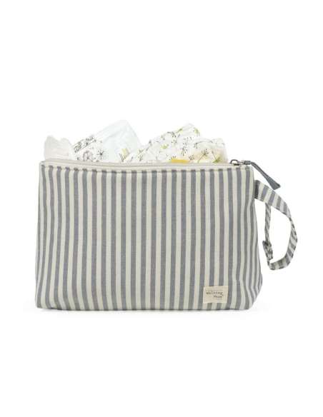 Neceser Rayas Matcha col. Praliné 1120800687 Walking Mum