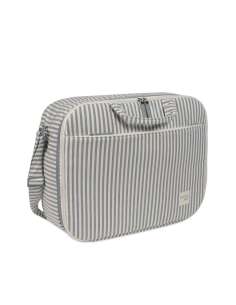 Maleta Rayas Matcha col. Praliné 1120800679 Walking Mum 2