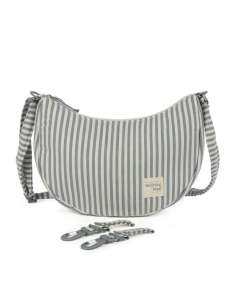 Bolso Crossbody Góndola Rayas Matcha col. Praliné... 2