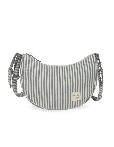 Bolso Crossbody Góndola Rayas Matcha col. Praliné 1120800675 Walking Mum