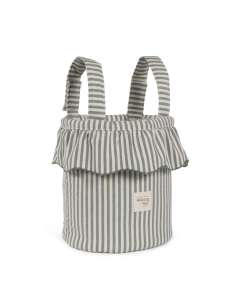 Bolso Bucket Rayas Matcha col. Praliné 1120800807 Walking... 2