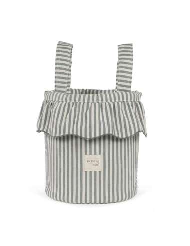 Bolso Bucket Rayas Matcha col....