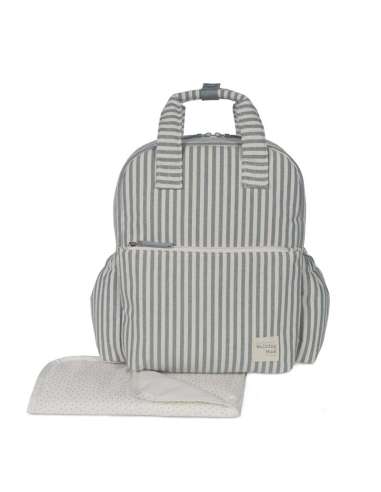 Mochila Rayas Matcha col. Praliné...