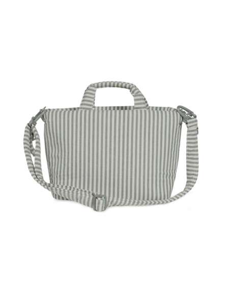 Bolso Organizador Rayas Matcha col. Praliné 1120800667 Walking Mum