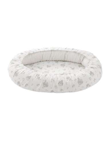 Cuna Nido Globe 55x90x15cm Crudo...