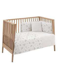 Juego 2 PCS.F. Nórdica Cuna 60 Globe Crudo 100x140x3cm...