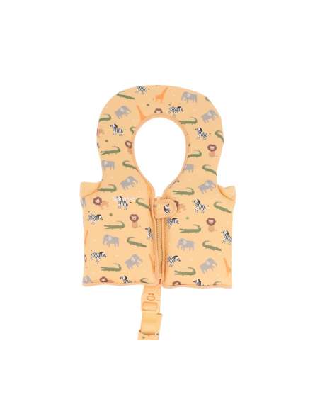 Chaleco Flotador Aprendizaje Monnëka Wild Animals Talla 1-2 años Tutete
