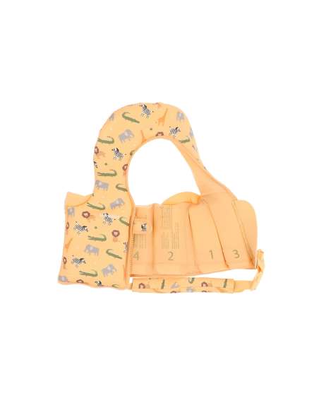 Chaleco Flotador Aprendizaje Monnëka Wild Animals Talla 1-2 años Tutete