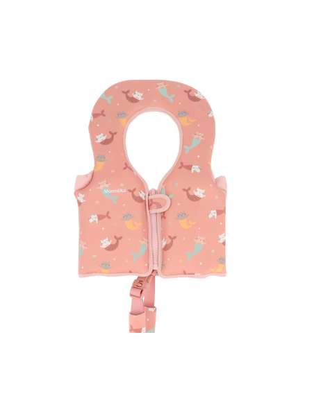 Chaleco Flotador Aprendizaje Monnëka Mermaid Cats Talla 1-2 años Tutete