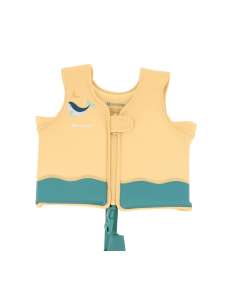 Chaleco Flotador Aprendizaje Monnëka Whale Teal Talla 2-3...