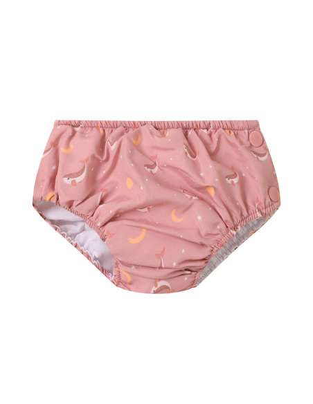Bañador Pañal Monnëka Whale Pink Tutete