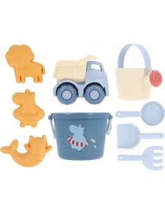 Set de Juguetes de Playa Monnëka Hippos Tutete